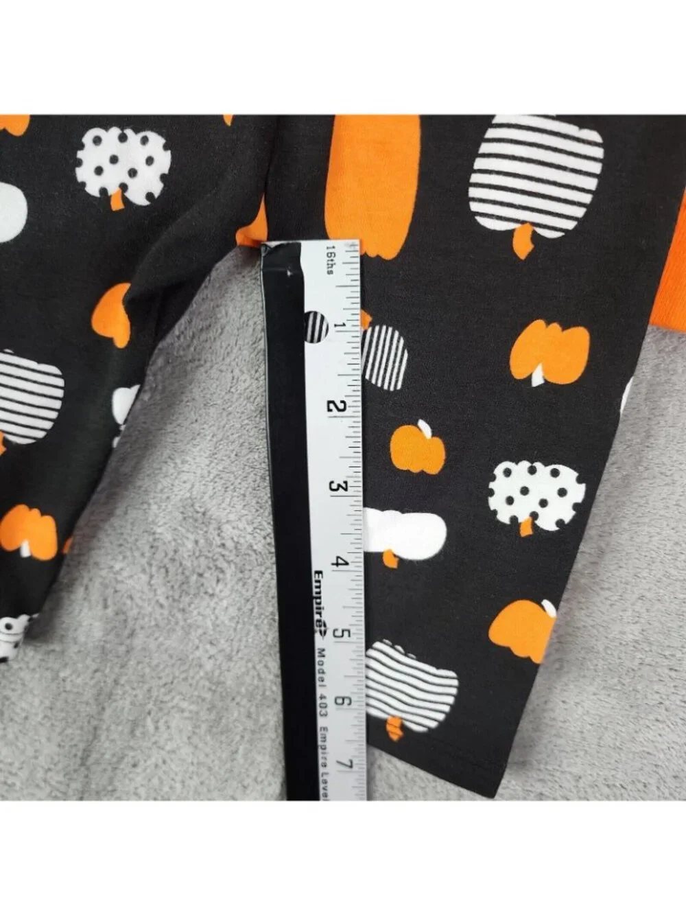 Baby Girl Cat & Jack Little Pumpkin Sweatshirt & Legging Set Halloween 0-3M